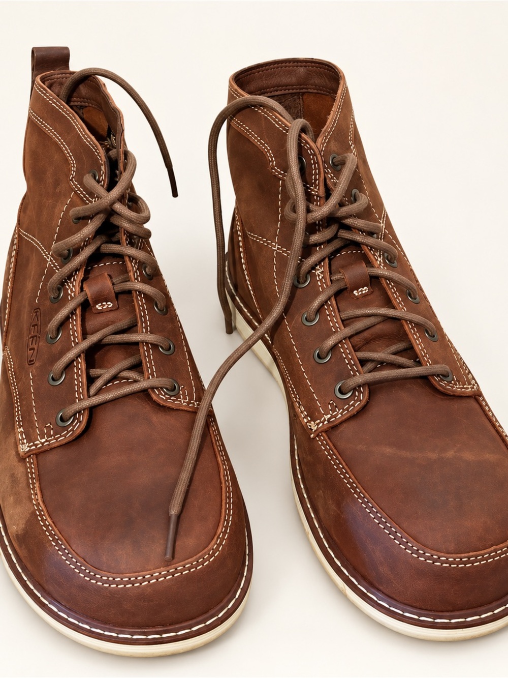 KEEN Utility Men's San Jose 6" Soft Toe Wedge Work Boots